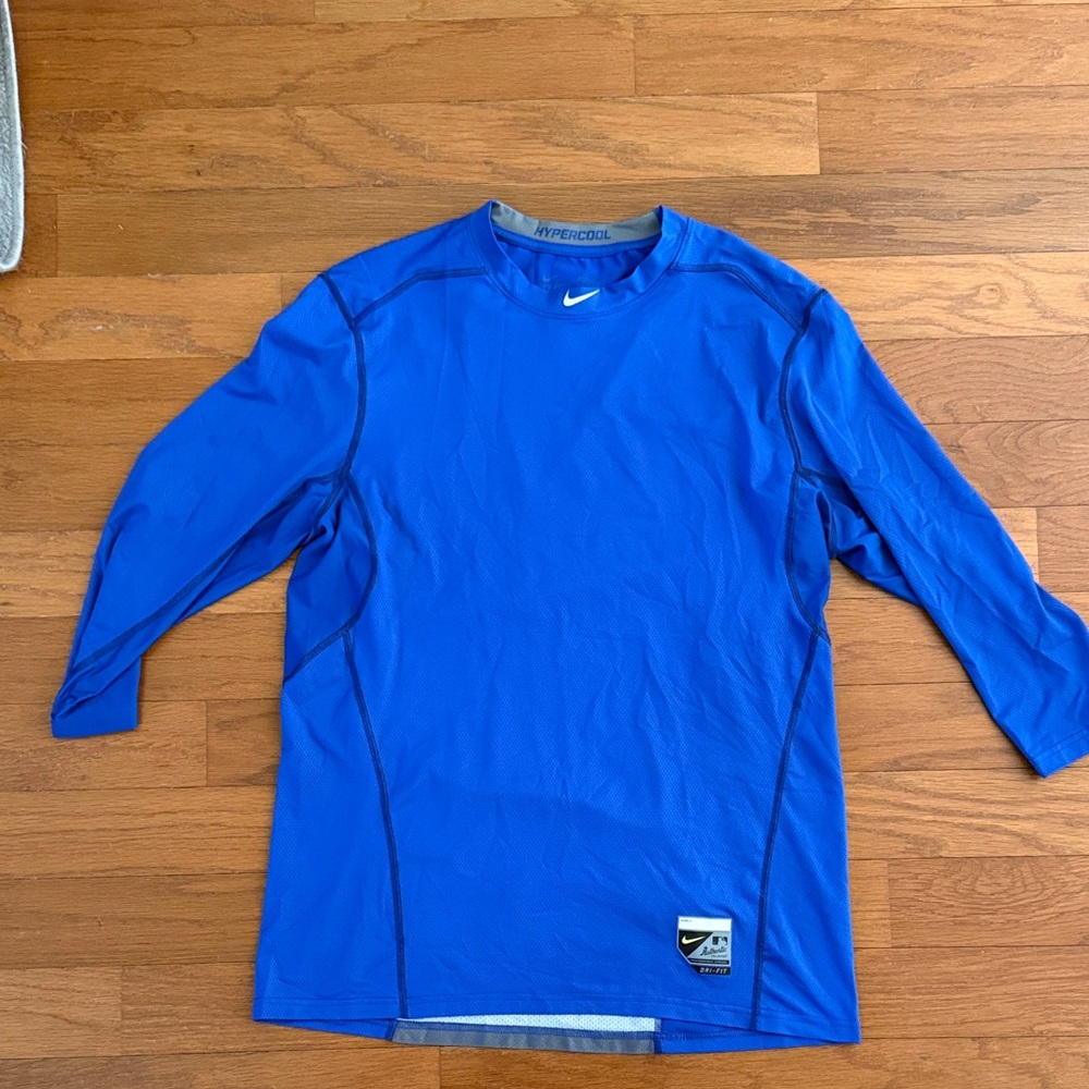 Nike MLB Hypercool Royal Blue Ragland